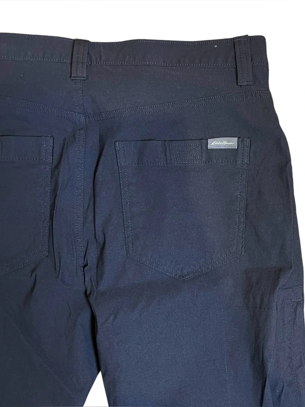 Eddie Bauer Tech Performance Pants Men’s 32x30 Black Stretch Travel  Like New